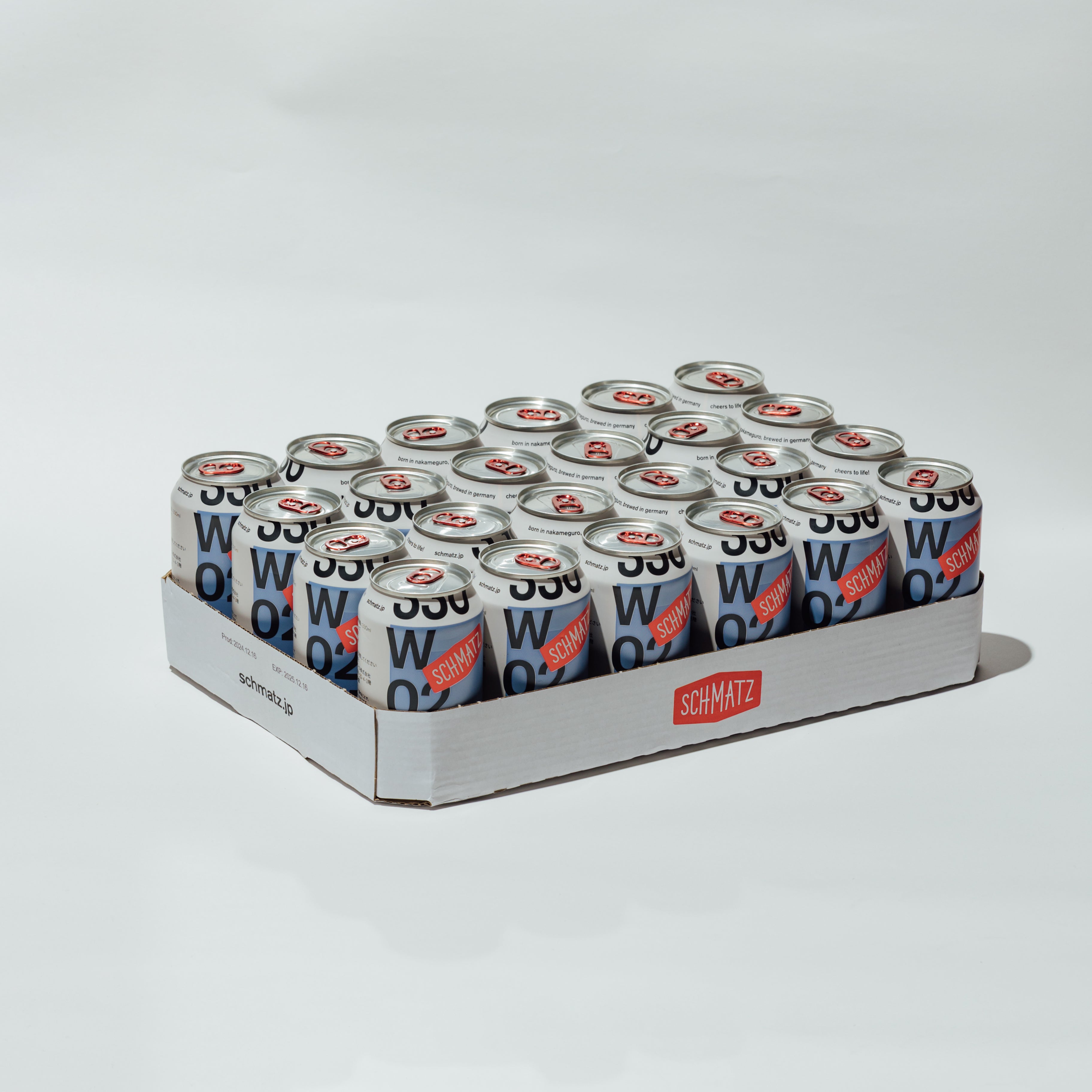 チャリティ販売】Schmatz缶ビール24缶セット｜1ケースにつき500円を