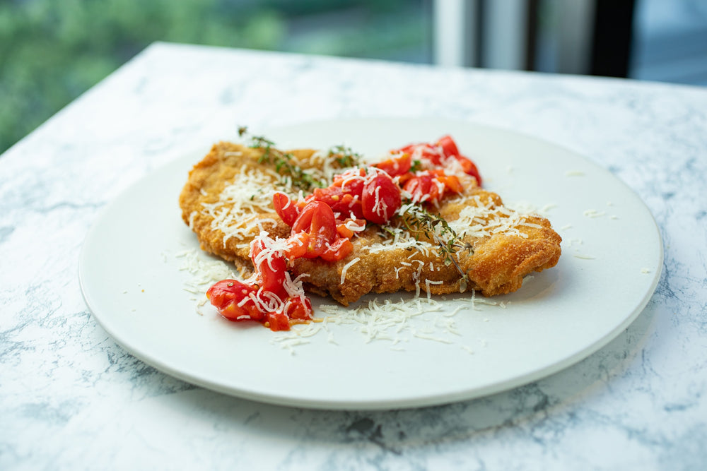 schnitzel paprika tomato